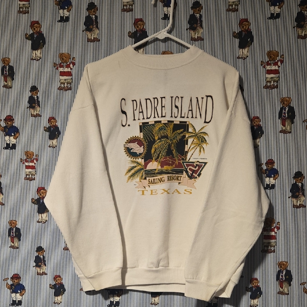 Vtg S Padre Island Sailing Resort Texas Mickey Unlimited Jerry Leigh Usa Made XL
